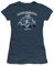 Cbs - Fountain Of Knowledge Juniors T-Shirt In Slate, X-Large, Slate