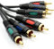 Componente Vídeo RGB YUV 3 Fonos a 3 RCA Fono Cable Cable 1 m [1 metros/1m]