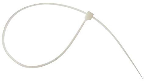 ForgeFix Cable Ties | 8.0 x 450mm | Natural | Bag 100