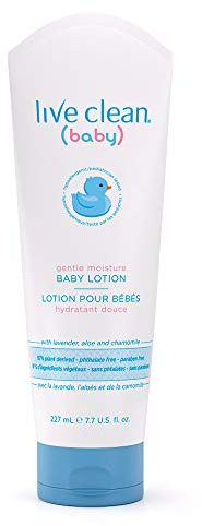Live Clean Baby Gentle Moisture Lotion, 7.7 oz.