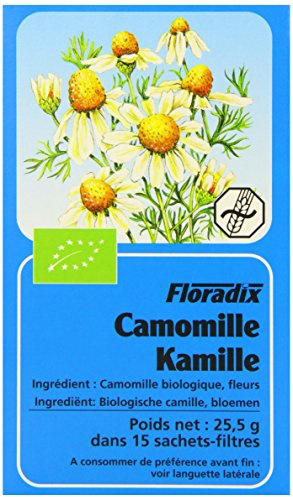 Salus Haus Organic Camomile 15 Teabags (Pack of 6, Total 90 Teabags)