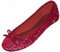 Shoes8teen Women's Sequins Ballerina Ballet Flats Shoes 2001 Ruby Sequins UK 9