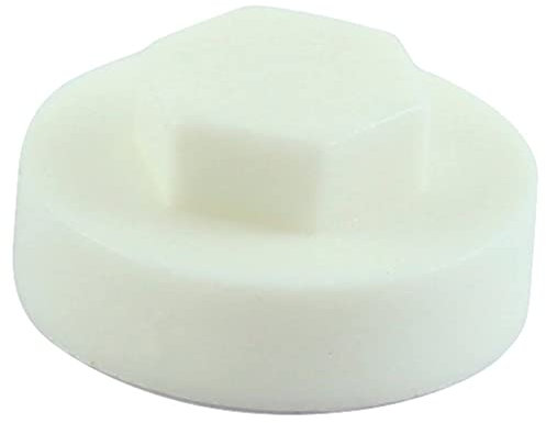 TIMCO Hex Cover Cap - White - Box of 1000