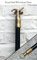 Sash window Pole Hook, for opening Sash, Compatible with VELUX® Roof Windows, Attic & Loft Hatch, blinds Skylight, Fanlight - (Antique Brass & Ebony)