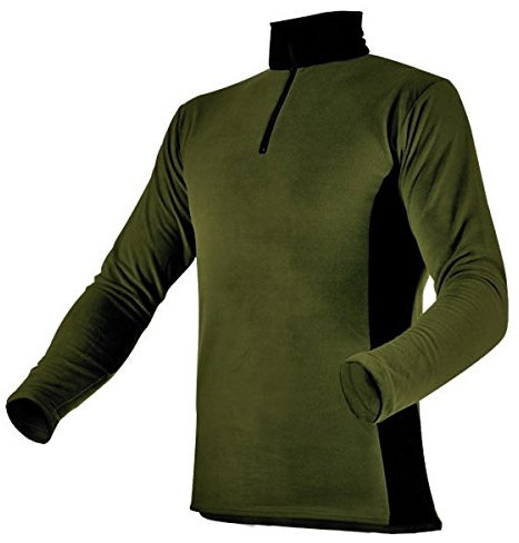 Pfanner warmes Shirt aus Micro-Fleece, Farbe:Oliv, Größe:XL
