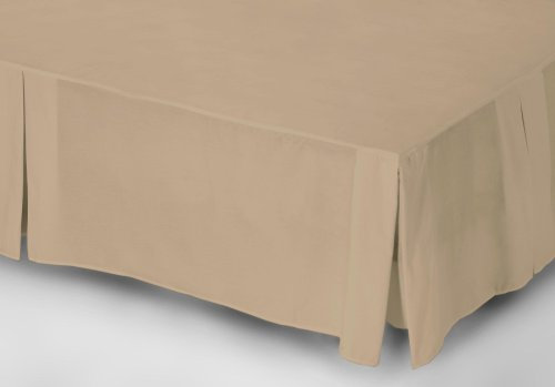 Belledorm Easycare Percale Platform Valance (Double) (Walnut Whip)