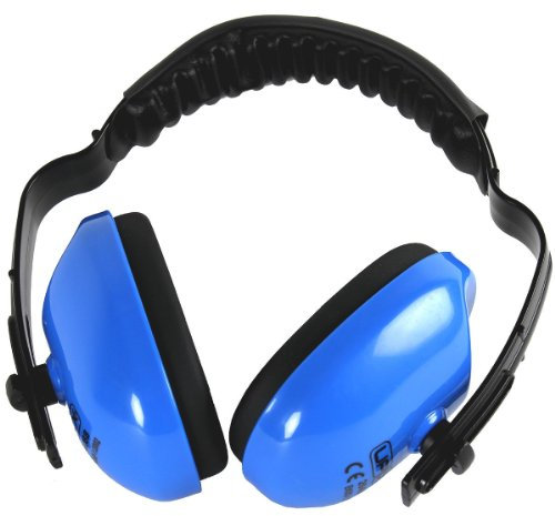 UPIXX cápsula protectores auditivos con diadema ajustable azul