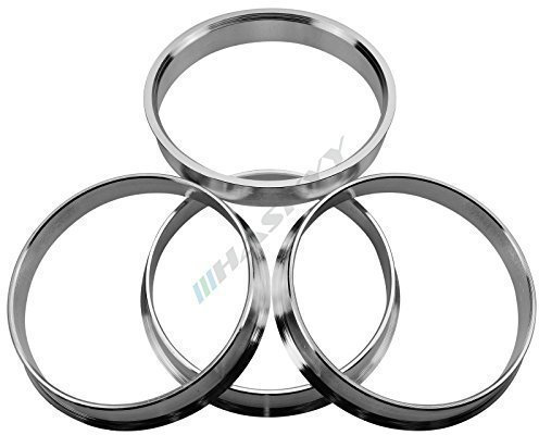 HASKYY 4 Zentrierringe aus Alu // Aluminium in diversen Größen zur Auswahl (67,1-63,4)