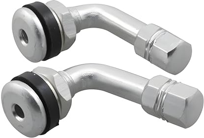 Valve Kit for Tyres 90 °, Silver
