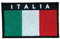 ALGI Bandiera Italia Militare Patch Ricamata