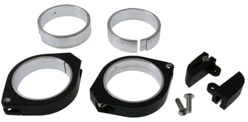 HIGHSIDER Blinkerhalter Set M8 für 47-49-50-52-54mm schwarz