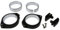 HIGHSIDER Blinkerhalter Set M8 für 47-49-50-52-54mm schwarz