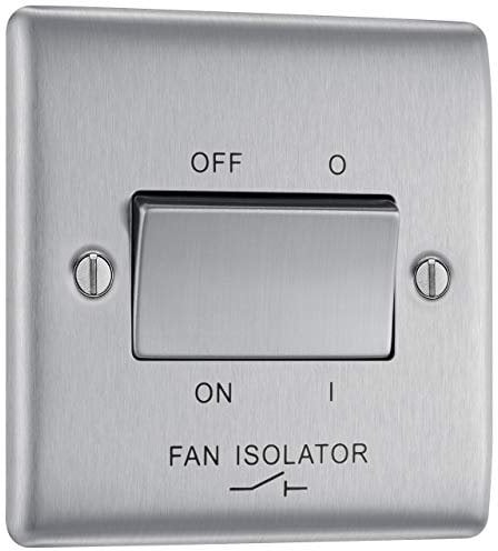 BG Electrical 3-Pole Fan Isolator Switch