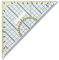 Geodreieck mit Haltegriff 22 cm