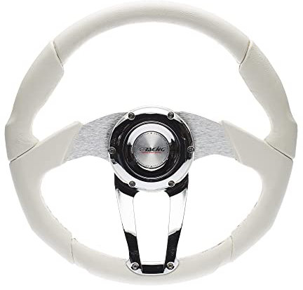 Simoni Racing DRAG/PW Universal Steering Wheel, Weiß