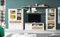 Forte Möbel Wohnzimmerschrank Duro, 5-TLG Optik: Pinie weiß antik