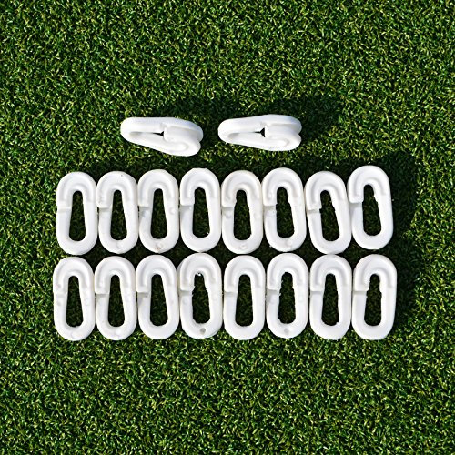 FORZA Fußballtor Netzclips – weiße Fußballtor Quickclips aus Kunststoff – MehrstückVerpackungen sind erhältlich (80er-Set)