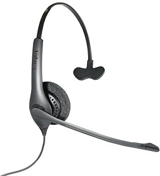 Agfeo 1500 Mono Monophon Kopfhörer schwarz Kopfhörer mit Mikrofon – Kopfhörer mit Mikrofon (Call Center/Büro, Monophon, Kopfband, Schwarz, verkabelt, ohraufliegend)
