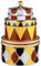 Alessi Circus| MW31S3 - Allzweckbox Design, Weißblech, 13.00 x 19.50 x cm, Silber