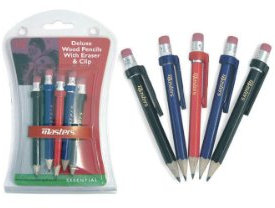 Masters Gfa125 Bleistift, Radiergummi und Clip, Nicht angegeben, 1 Count (Pack of 1)