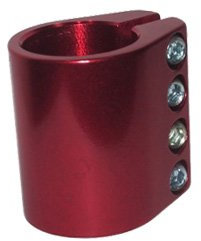 Grit Quad Scooter Clamp - Red