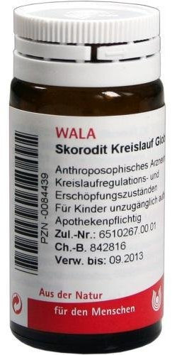 SKORODIT KREISLAUF GLOB VE 20g Globuli PZN:84439