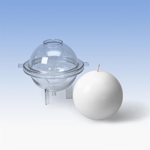 Creato Kerzengießform Kugel Gross 8,0 cm