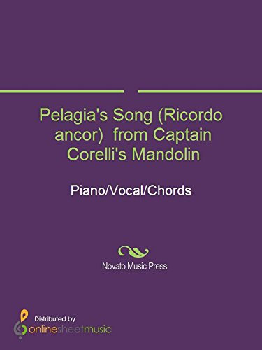 Pelagia's Song (Ricordo ancor) from Captain Corelli's Mandolin Sheet Music