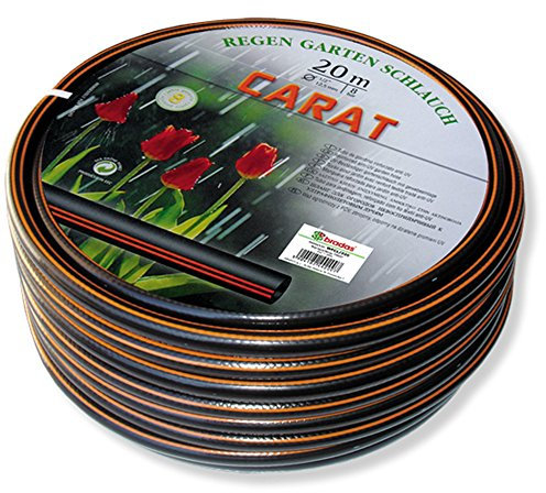 Bradas WFC5/820 Gartenschlauch Carat 5/8 Zoll, 20 m, schwarz