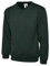 Premium V-Neck Sweatshirt Bottle Green 3XL