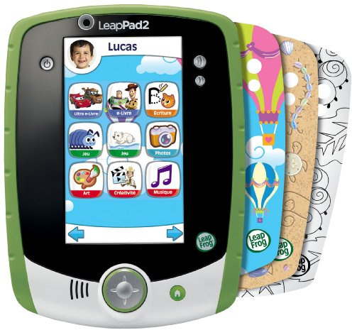 Leapfrog - 81407 - Jeu Educatif Electronique - Tablette Tactile Leappad 2+ Personnalisable - Vert