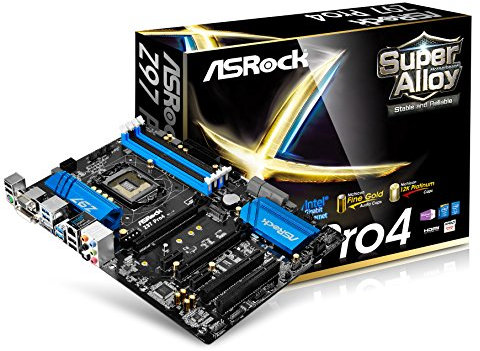 ASRock Z97 PRO4 Mainboard Sockel (HDMI, DVI, VGA, SND, GLN, U3, SATA III)