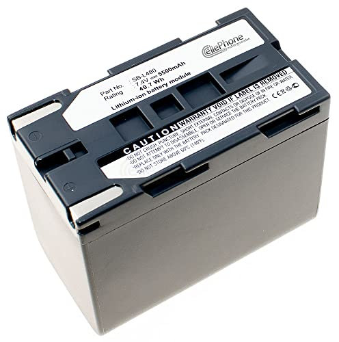 cellePhone Akku Li-Ion kompatibel zu Samsung SB-L480-5500mAh / 7,4V