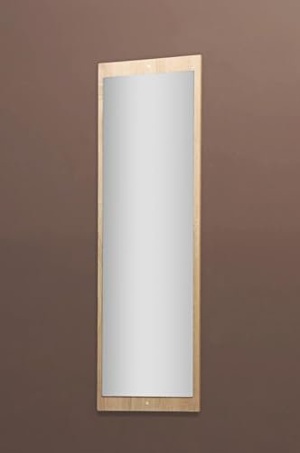 Möbeldesign Team 2000 GmbH Spiegel, Garderobenspiegel in Sonoma Eiche sägerau, 112 x 36 cm 5077-11