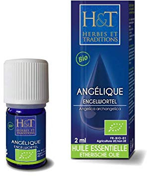 Herbes et Traditions Huile Essentielle Angélique Racine Bio 2 ml
