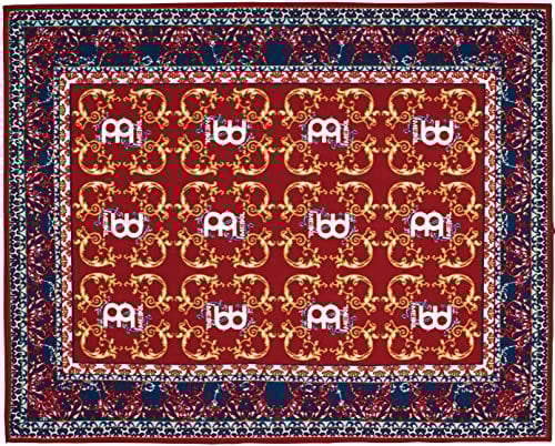 Meinl Cymbals Drum Rug Schlagzeugteppich 1,60x2 Meter für Standard Setups - rutschfester Boden, dicht gewebter Stoff – Drumset Zubehör, Oriental (MDR-OR)