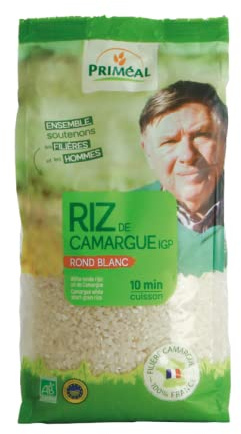 Priméal Riz de Camargue Rond - Bio - Blanc 1 kg