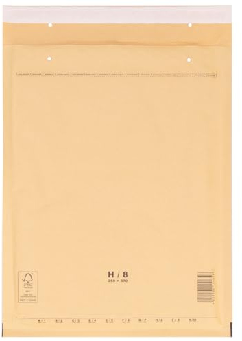 verpacking Luftpolstertaschen 290 x 370 mm Braun H8 [Größe und Stückzahl wählbar] selbstklebend geeignet für DIN B4 Versandtaschen mit Luftpolster 600 Stück