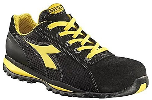 Utility Diadora Mixte Glove Text Low S1P HRO SRA Chaussures de sécurité, Noir (Nero), 41 EU