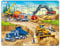 Larsen US1 Construction Site Jigsaw Puzzle for Children Age 6+ | 30 Pieces | Boxless Tray & Frame | Educational Development Puzzle | Perfect for Learning & Play | Made in Norway