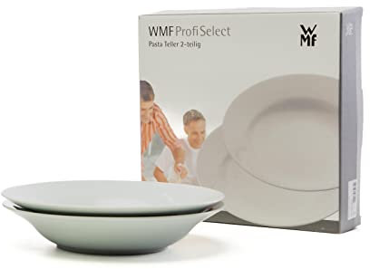 WMF ProfiSelect Pastateller, Porzellan, durchsichtig, 30 cm, 2