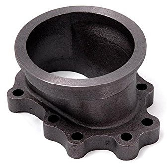 T25 T28 GT25 GT28 8 BOLT bis 3v Band Auspuffkrümmer Konverter-Adapter-Flansch EP-CGQ34Z