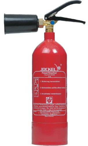 Jockel Extincteur k2j Extincteur, de dioxyde de carbone 2 kg