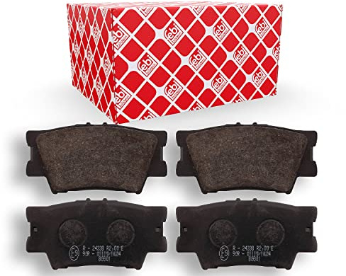 febi bilstein 16651 Bremsbelagsatz, 1 Stück | Kompatibel mit: TOYOTA CAMRY Stufenheck, RAV 4 III, RAV 4 IV
