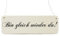 Interluxe Shabby Vintage Schild Dekoschild Türschild Bin GLEICH Wieder DA Holzschild Landhaus
