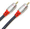 1m - 1 RCA Male to Male Subwoofer/Digital Coaxial Cable Lead - Phono Audio/Video - Loops