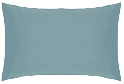 Belledorm Green Housewife Pillowcase - 200 Thread Count Percale - Teal