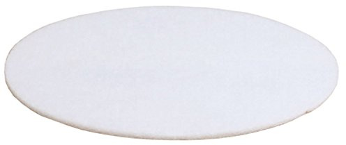 WOCA Polierpad, Durchmesser 400 mm, weiß, 1 Stück,88013