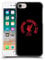 Head Case Designs Officially Licensed Liverpool Football Club Red LFC On Black Liver Bird Hard Back Case Compatible With Apple iPhone 7/8 / SE 2020 & 2022