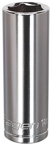 Sealey WallDrive Socket 18mm Deep 1/2Sq Drive - S0674